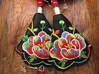 Photo 5 of our Embroidered earrings