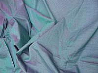 Photo 3 of our Hand loomed fabric - Jade and Amethyst