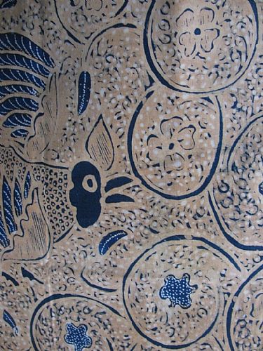 Photo of our Vintage Javanese Batik - Chickens and Eggs Design