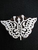 Photo of our Butterfly printing block