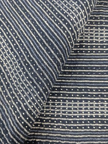 Photo of our Stitched Indigo Fabric - Sashiko Style Design