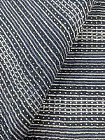 Photo 1 of our Stitched Indigo Fabric - Sashiko Style Design