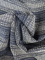 Photo 4 of our Stitched Indigo Fabric - Sashiko Style Design