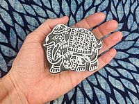Photo 3 of our Indian Elephant Printing Block