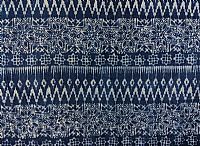 Photo 2 of our Hilltribe batik - Traditional Indigo Fabric #7