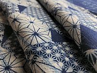 Indigo Fabric - Patchwork Print
