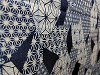 Photo 4 of our Indigo Fabric - Patchwork Print