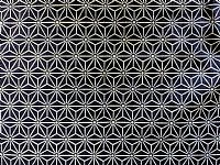 Photo 1 of our Indigo Fabric - Small Geometric Print