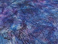 Photo 2 of our Cotton Batik Fabric - Nebula