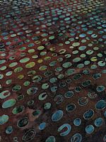 Photo 2 of our Cotton Batik Fabric - Earthy Spots