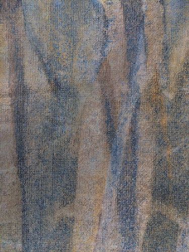 Photo of our Hand Dyed Fabric - Indigo and Ochre