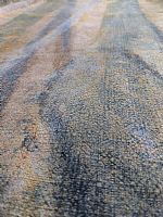 Photo 2 of our Hand Dyed Fabric - Indigo and Ochre