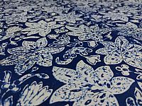 Photo 2 of our Blue and White Batik Big Flowers