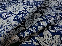 Photo 3 of our Blue and White Batik Big Flowers