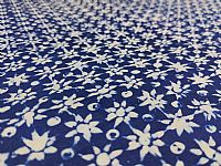 Photo 1 of our Blue and White Batik - Truntum Stars