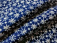 Photo 2 of our Blue and White Batik - Truntum Stars